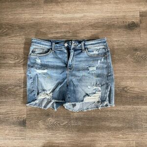 Judy Blue Light Blue Denim Shorts